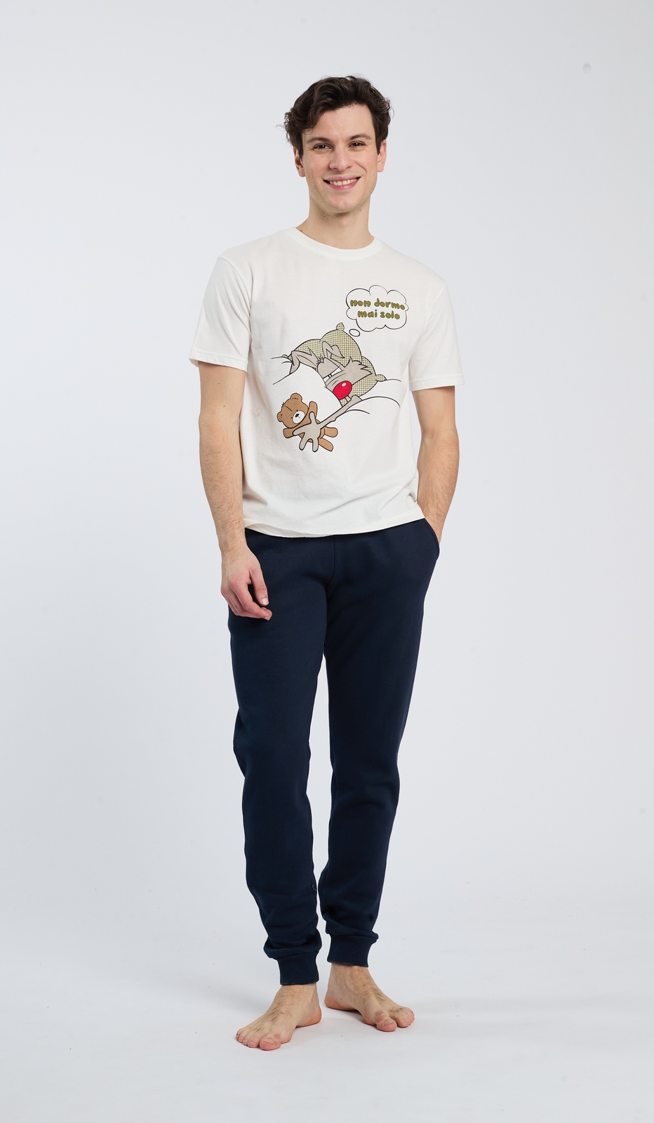 TSHIRT - NON DORMO SOLO