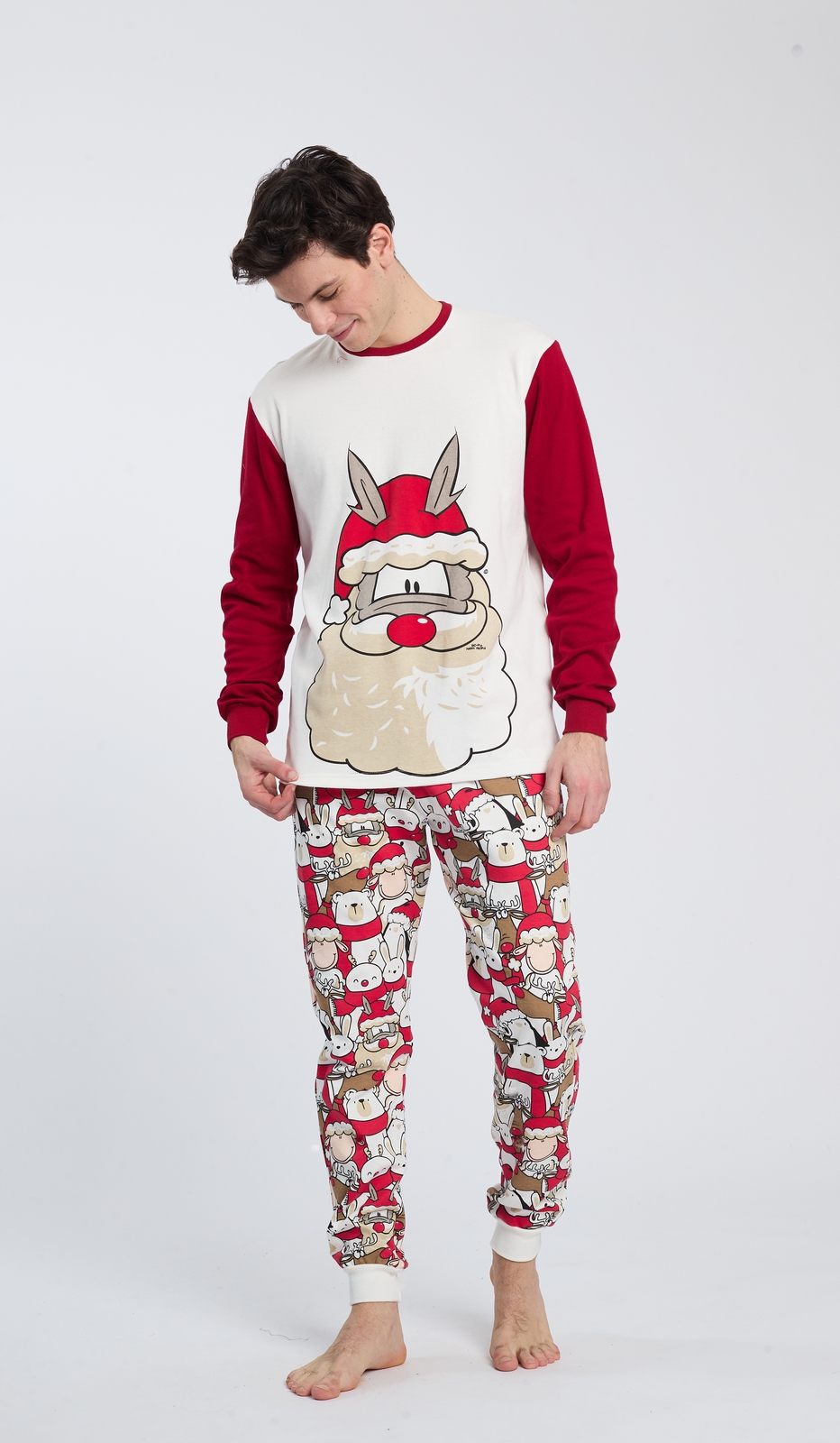 PIGIAMA GIROCOLLO UOMO - NATALE