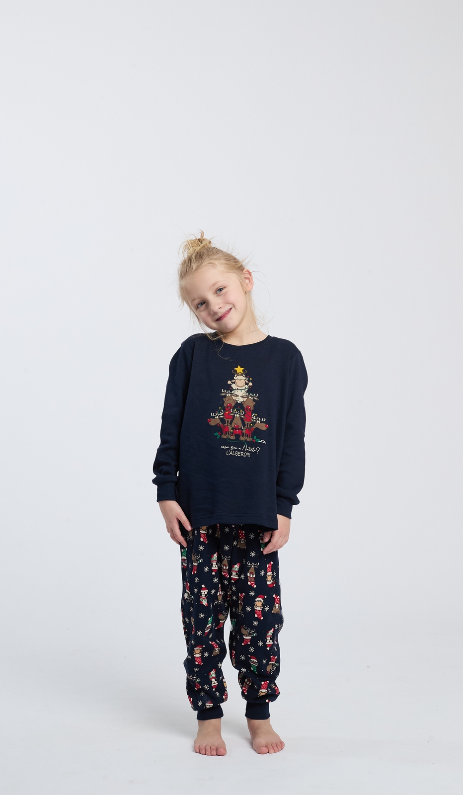 Pigiama girocollo bimba prenatal ideale per il comfort di tutta la famiglia