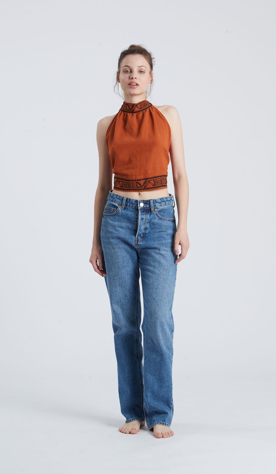 TOP - COTONE STAMPATO