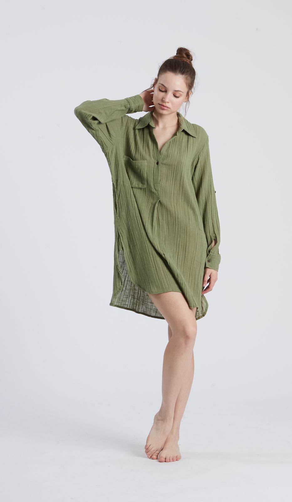 CAMICIA - COTONE TINTO