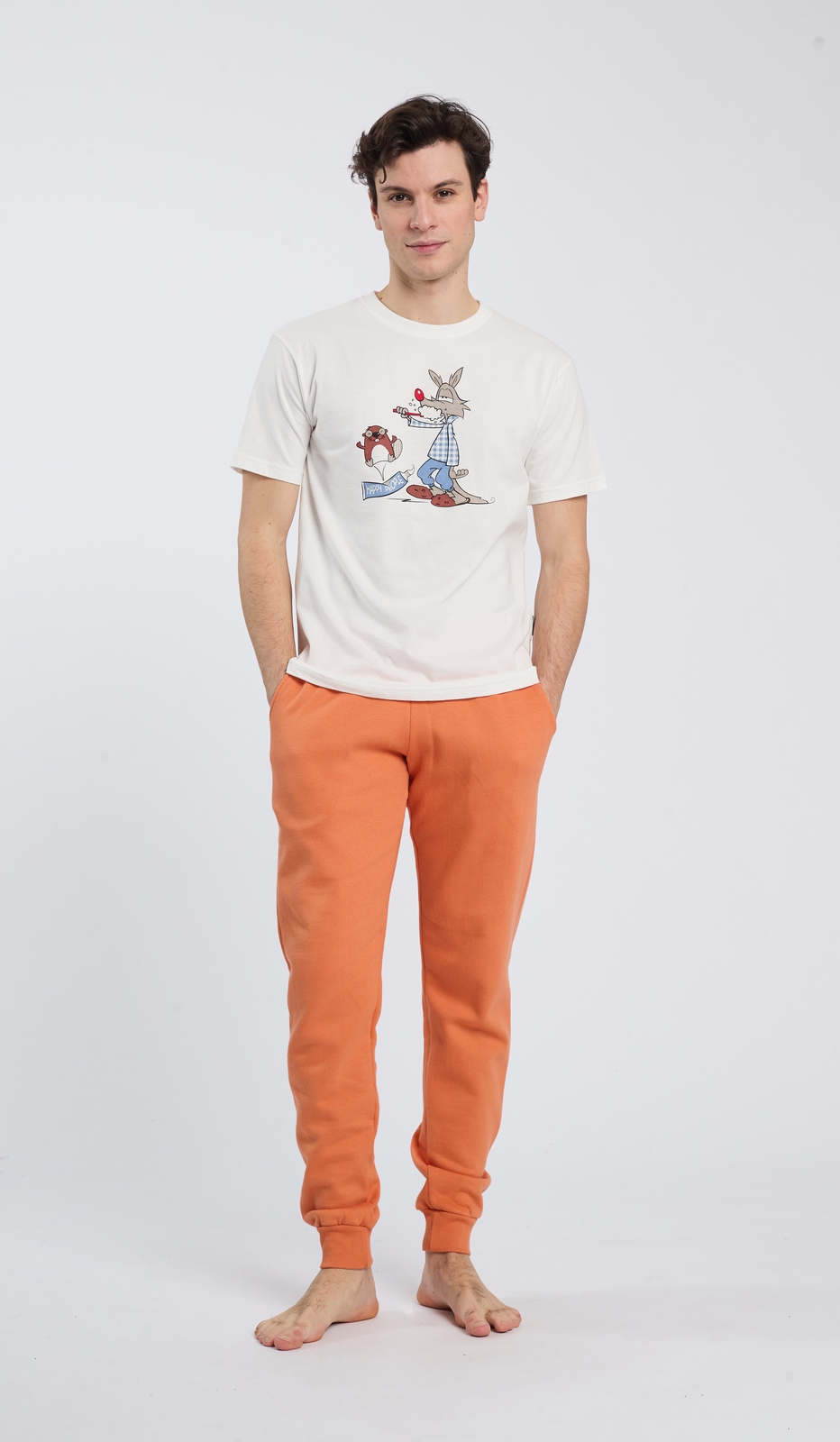 Tshirt Sorridi Uomo in Cotone Puro per un Look Fresco e Confortevole ogni giorno