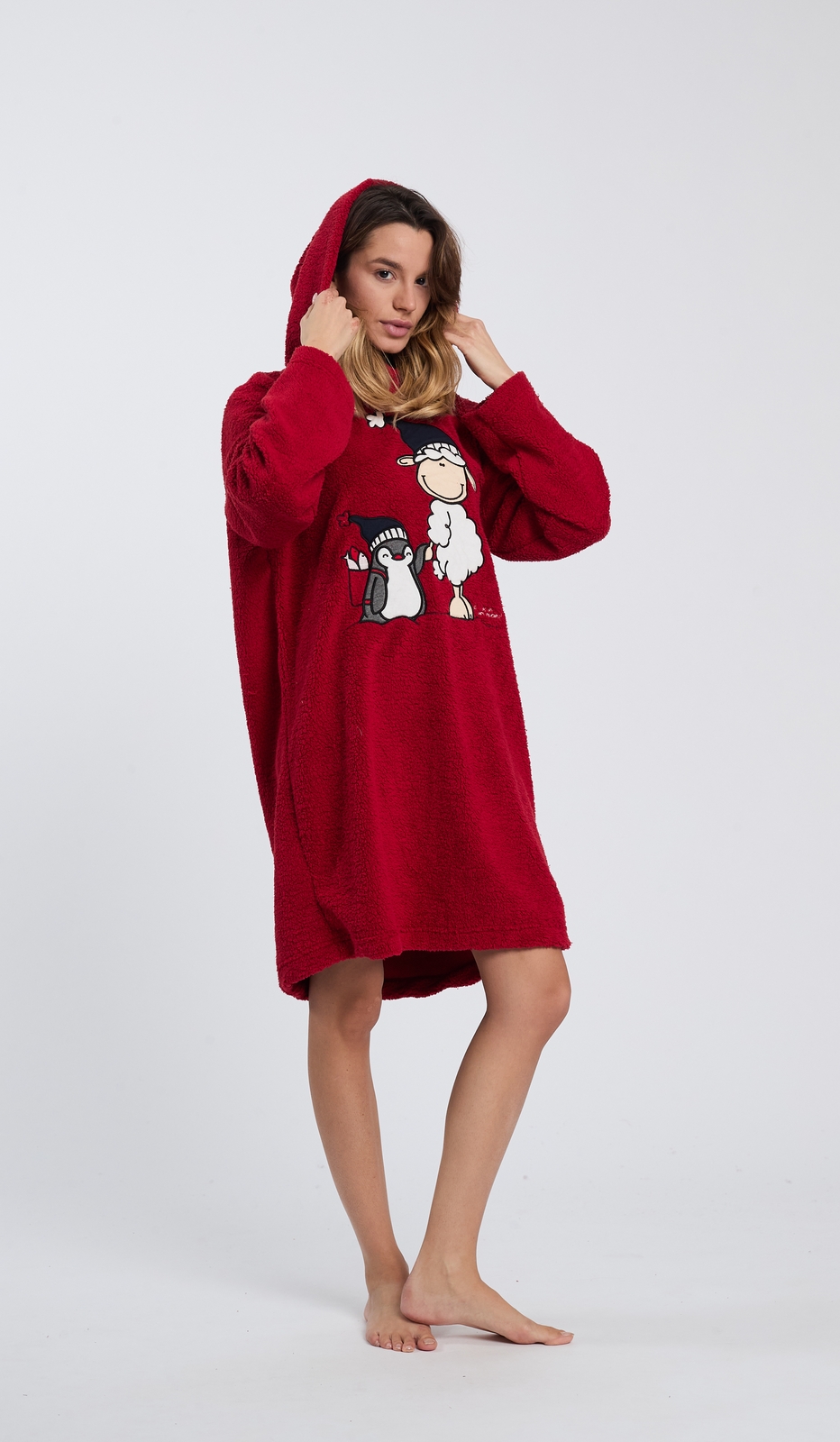 Maxi Felpa Happy Fur per un Comfort Unico e Stile Inconfondibile nella Tua Notte