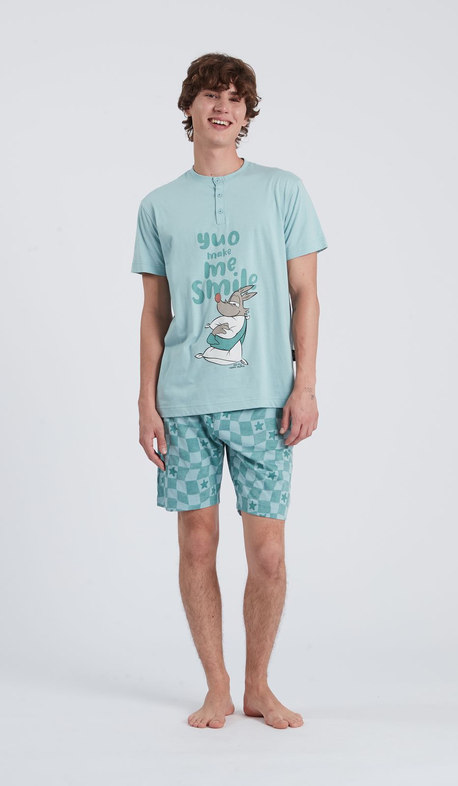 PIGIAMA SERAFINO MM - MAKE ME SMILE UOMO