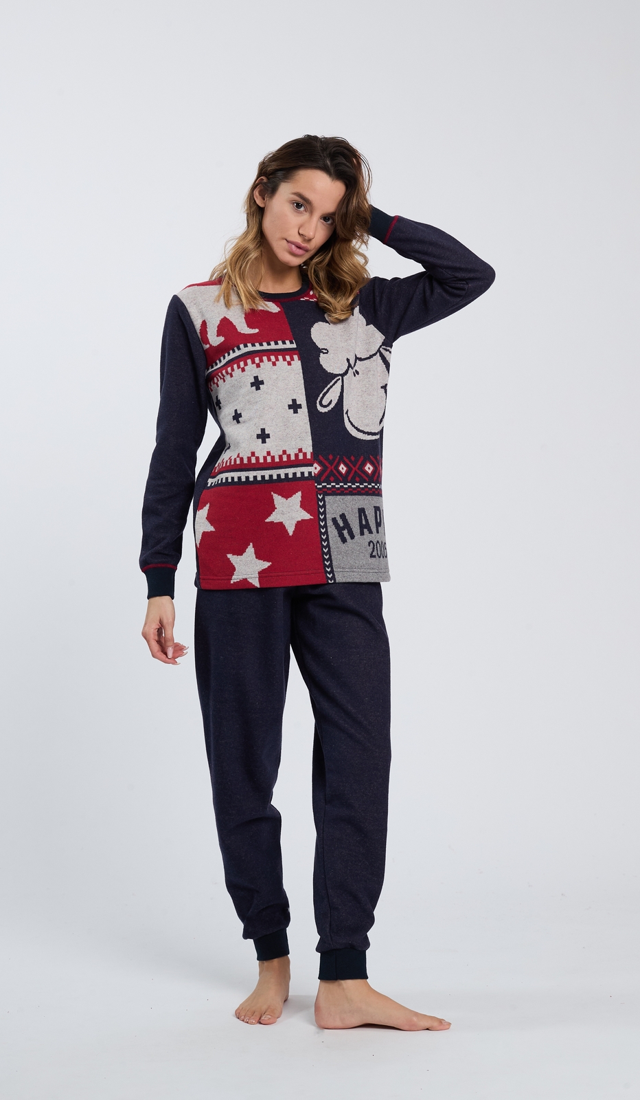 PIGIAMA GIROCOLLO - PRENATALE P.M.